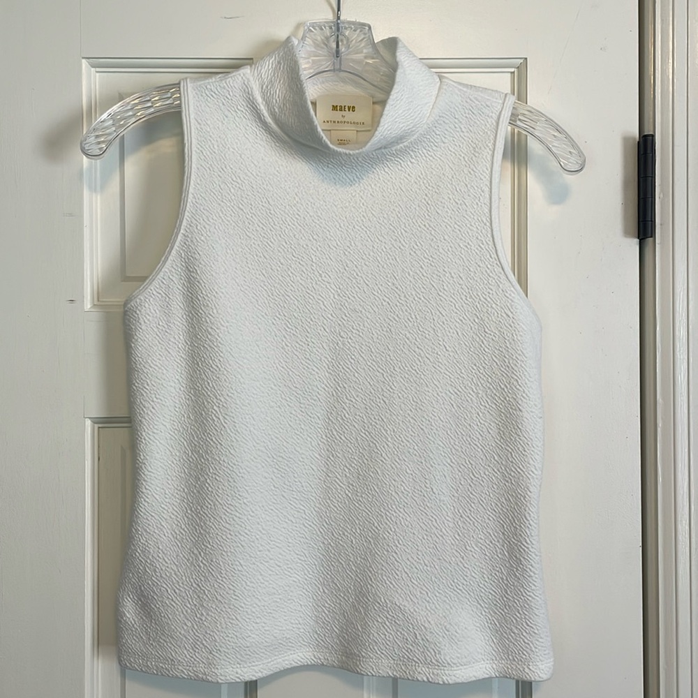 Anthropologie Maeve Mock Neck Tank